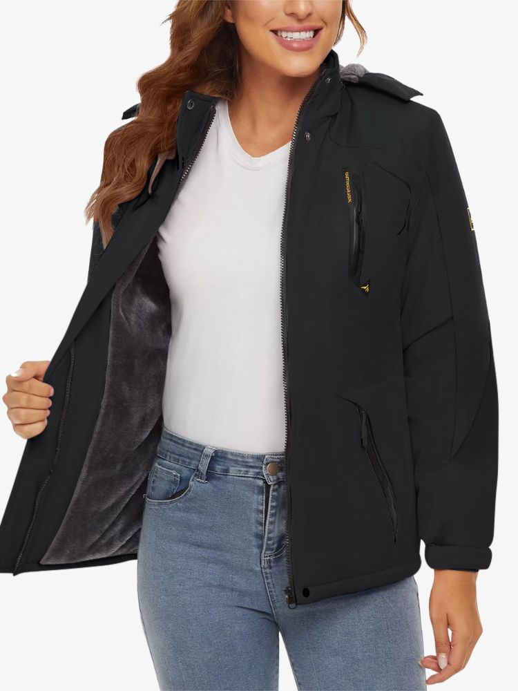 SnowSeal - Women's Ski Coat With Adjustable Hood