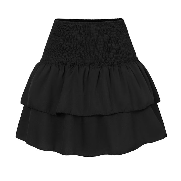 Isabela - Jupe midi élégante avec taille élastique et motif imprimé