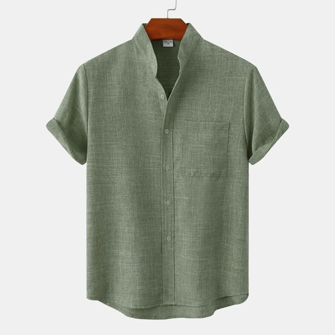 AirFlow - Chemise d'Été en Lin pour Hommes