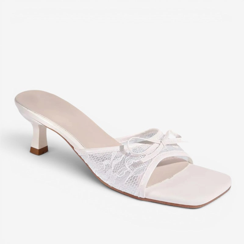 Women’s Square Toe Slip-On Sandals
