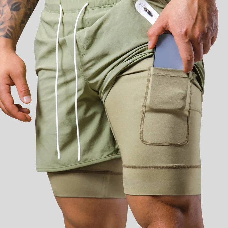 Axel – Pantaloncini sportivi eleganti con fascia elastica in vita e tasche sicure