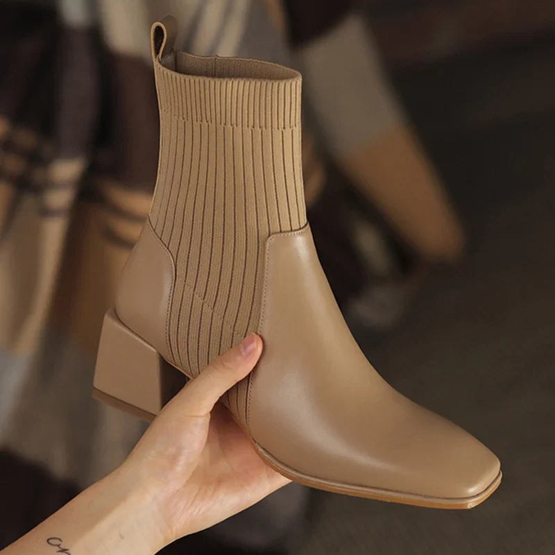 Babsi - Lightweight non-slip ankle sock boots for comfort
