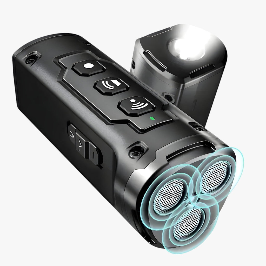 EchoBeam – Torcia LED da Tasca Ricaricabile con Funzione Ultrasuoni per Hobby