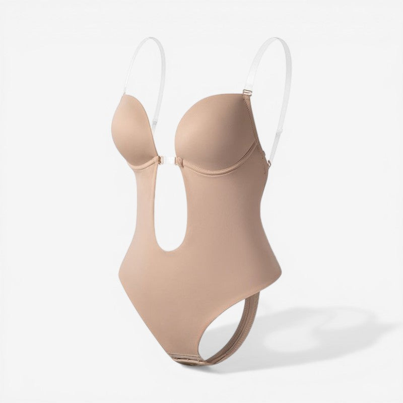 Backless Shaping Bodysuit Adjustable Straps
