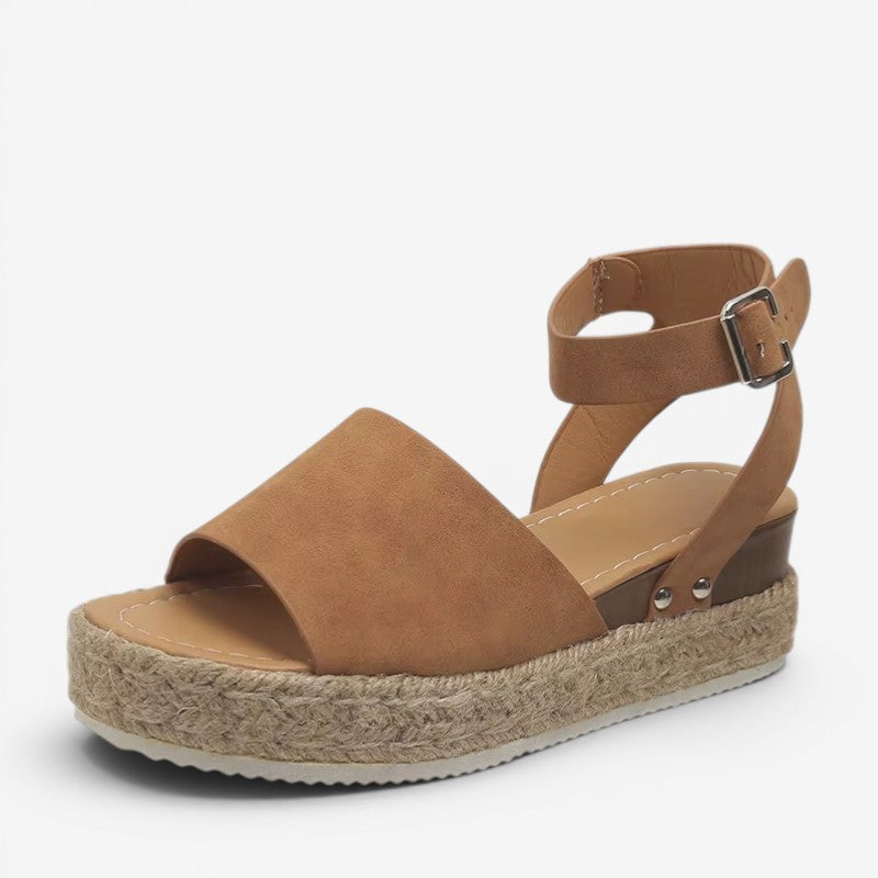 Sandali con tacco largo e cinturino da donna