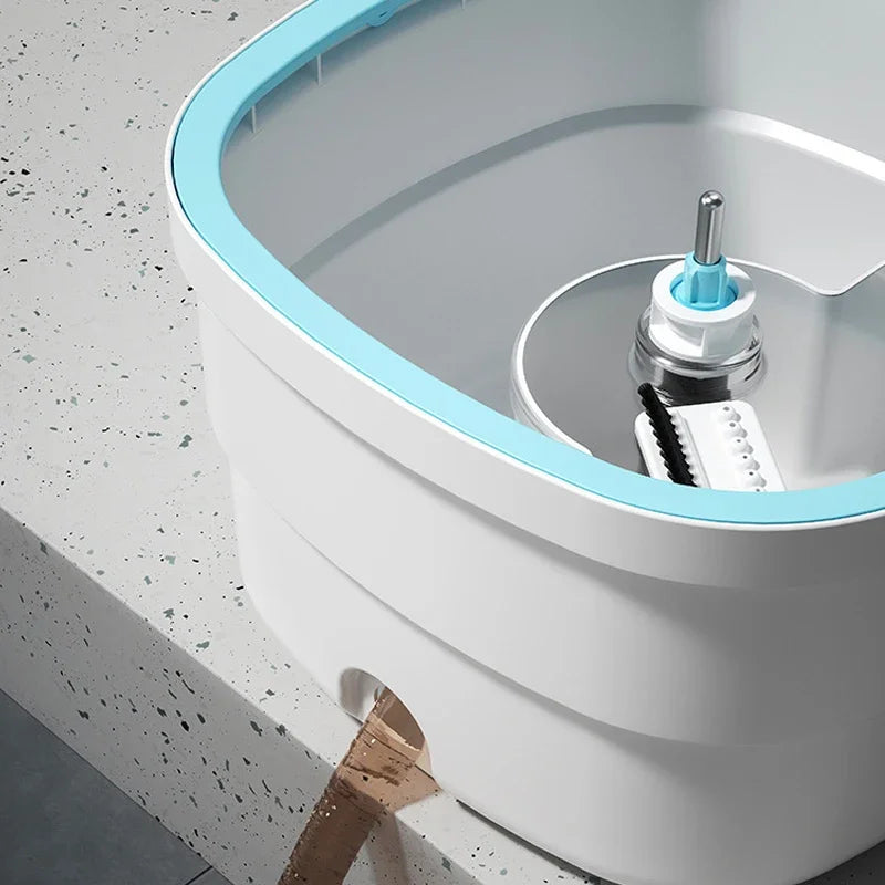 FreshFlo – Set Mop Rotativ 360° și Găleți cu Separare a Apei Murdare