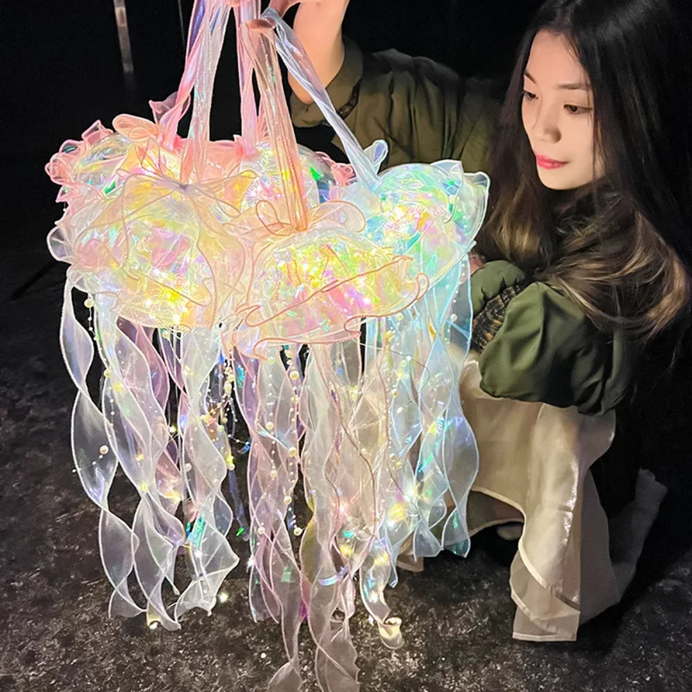 ManetShine – Lampe de nuit LED hypnotique inspirée des méduses pour une lueur magique à la maison