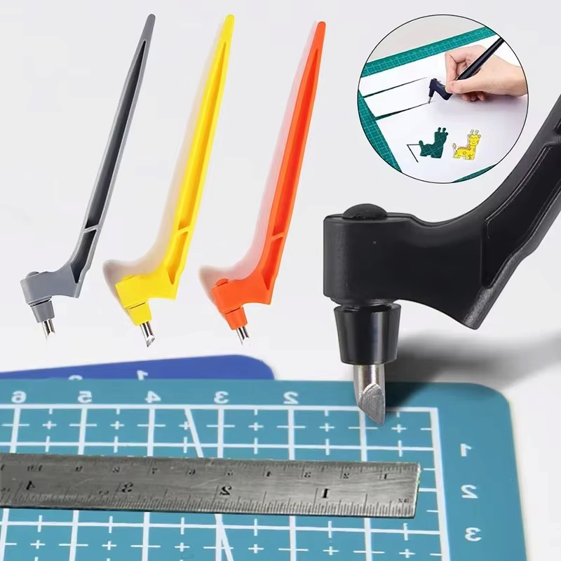 Herramienta de corte de precisión para manualidades - con hoja de acero inoxidable y mango ergonómico