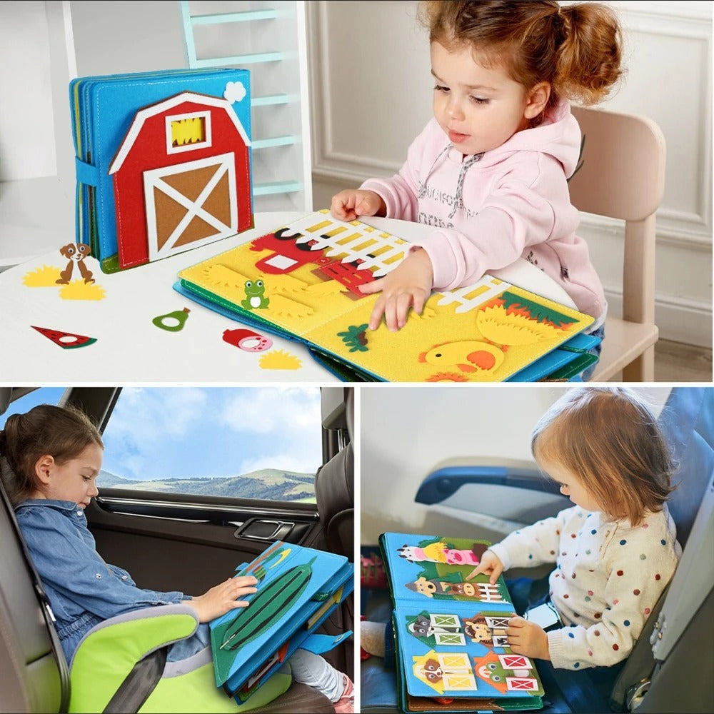 StoryBook - Montessori kniha příběhů s rozvojovými hrami