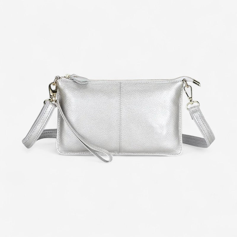 Lauren – Handbag with Buckle Strap and Zipper Pockets