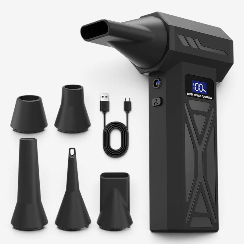 AirPulse - Cordless Air Blower With 4 Adjustable Speeds And LED Light