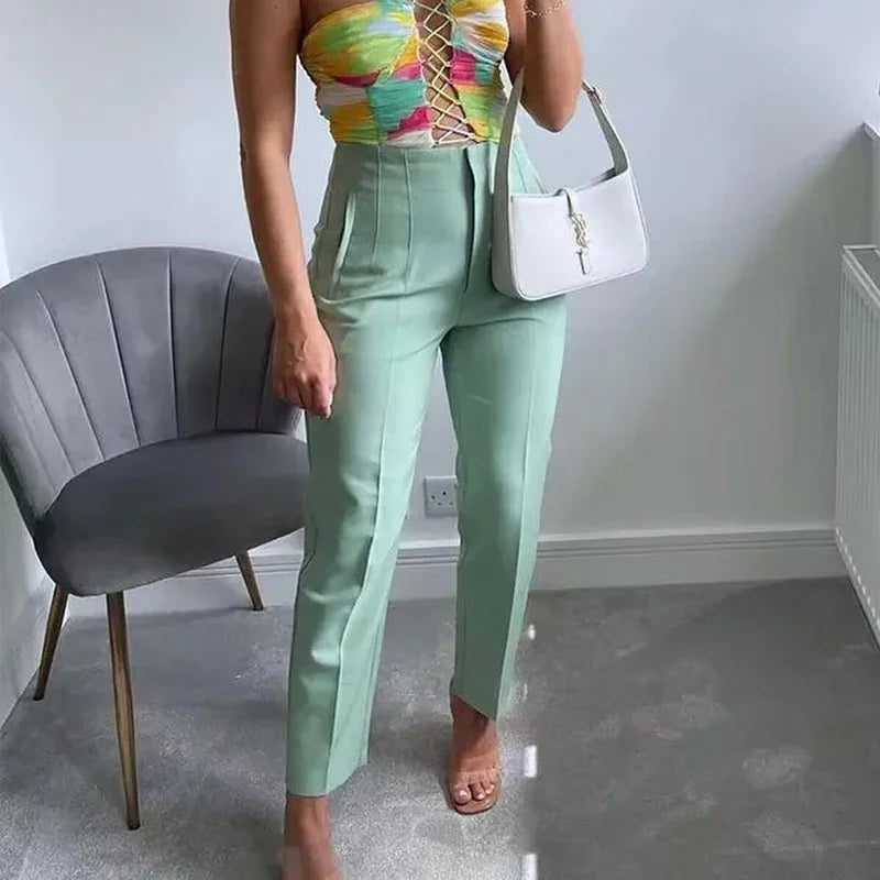 Elena - Pantaloni slim fit sofisticați pentru stil formal și smart-casual