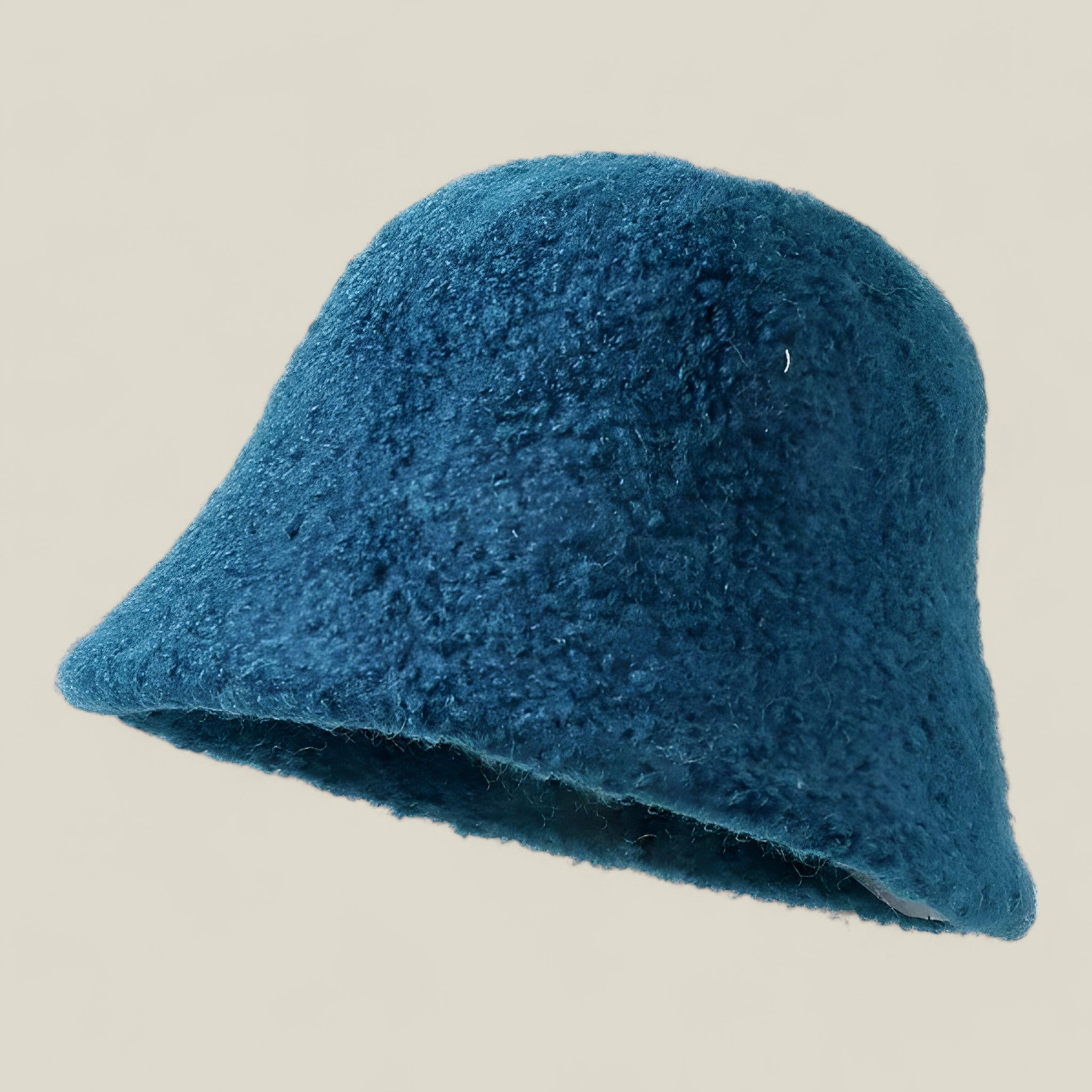 Rowan - Unisex Monochrome Wool Beanie with Adjustable Fit for Winter Warmth