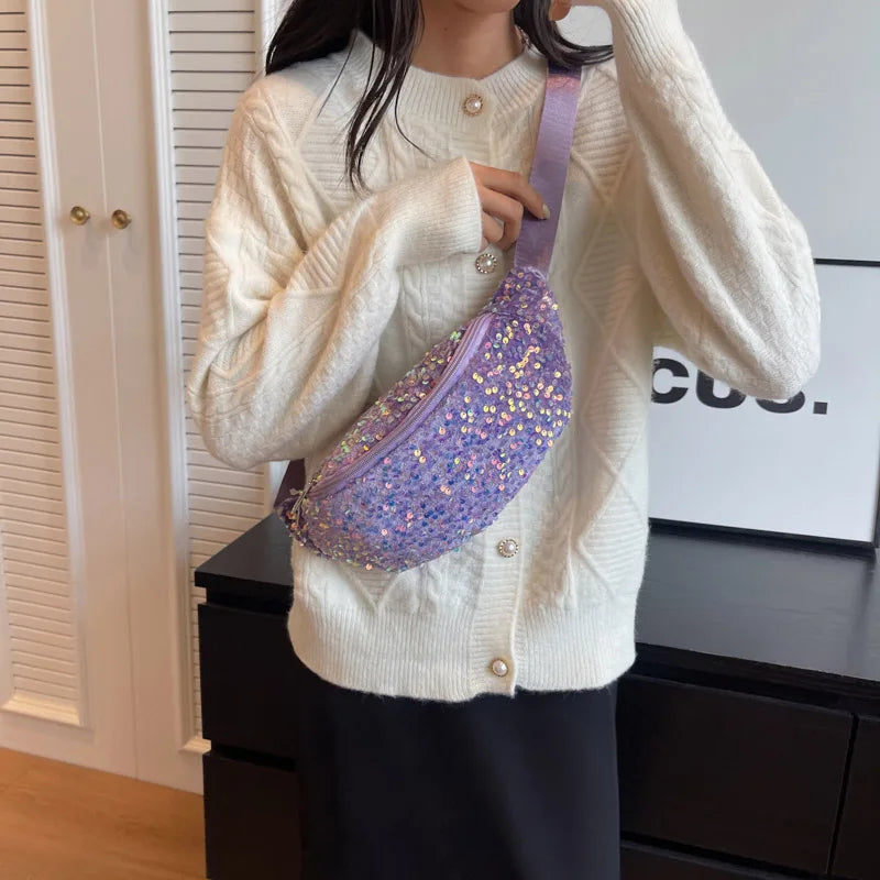 Brooke – Taška crossbody s nastavitelným popruhem a zipem