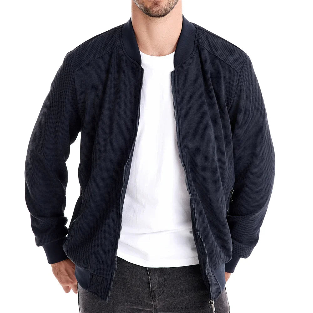 Abel - Classic bomber jacket with zip