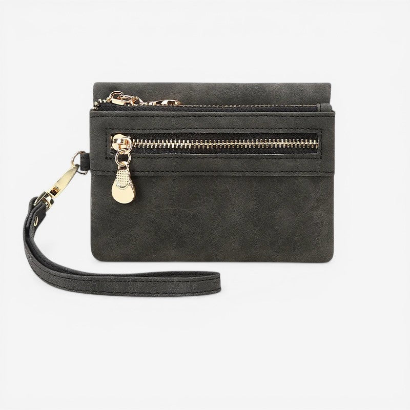 Women Zip-Around Wallet with Coin Purse & Multiple Compartments