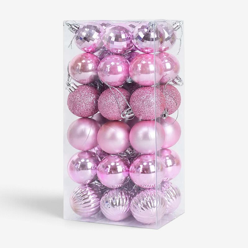 NoelBells - Bolas de Natal para árvore com estrutura em plástico