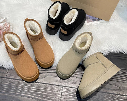 Anna Winter Vrouwen pluizige binnenvoering Laarzen