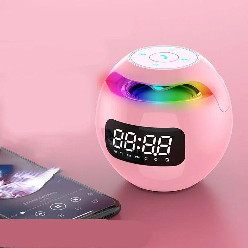 GlowSphere - Bluetooth alarm clock speaker with dynamic light and vivid sound