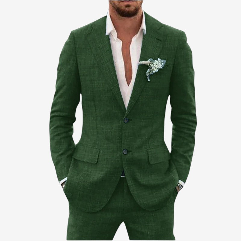 Costum două piese pentru bărbați, sacou și pantaloni