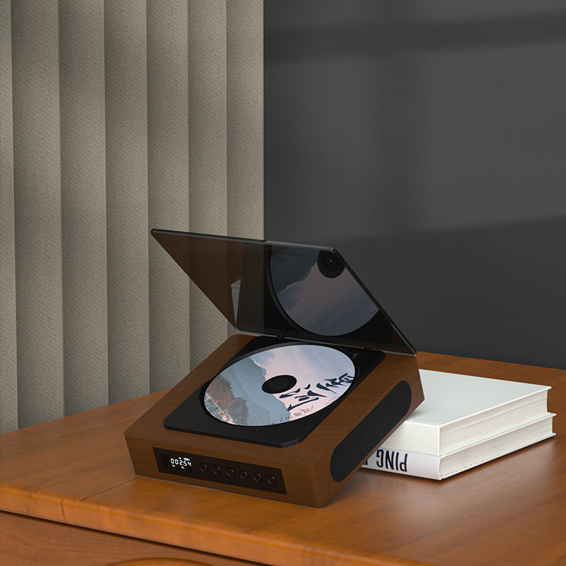 SoundEra – Draadloze Retro CD-speler met Bluetooth en Type-C Aansluiting