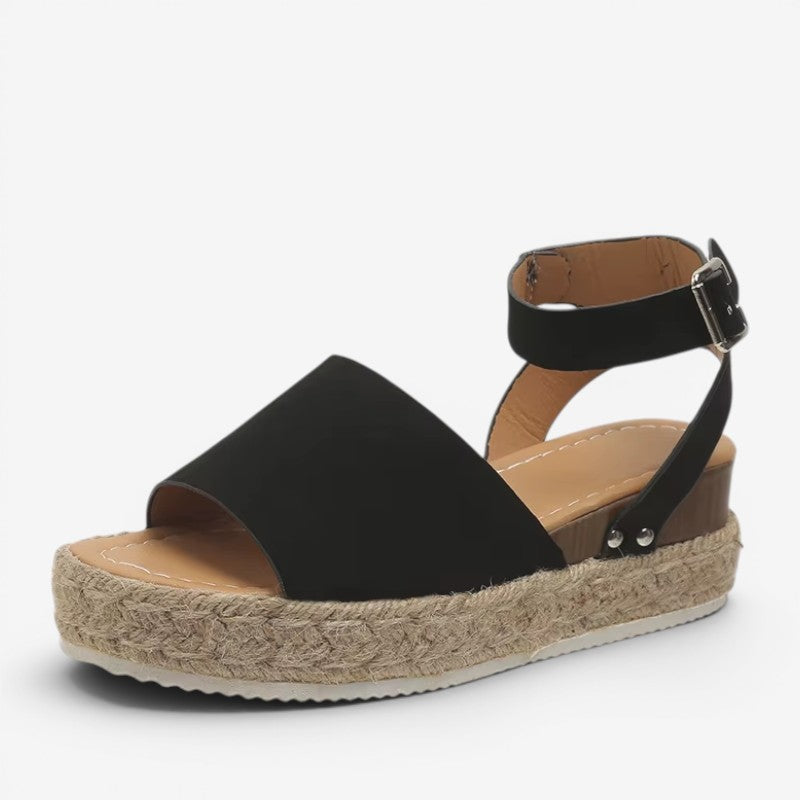 Sandali con tacco largo e cinturino da donna
