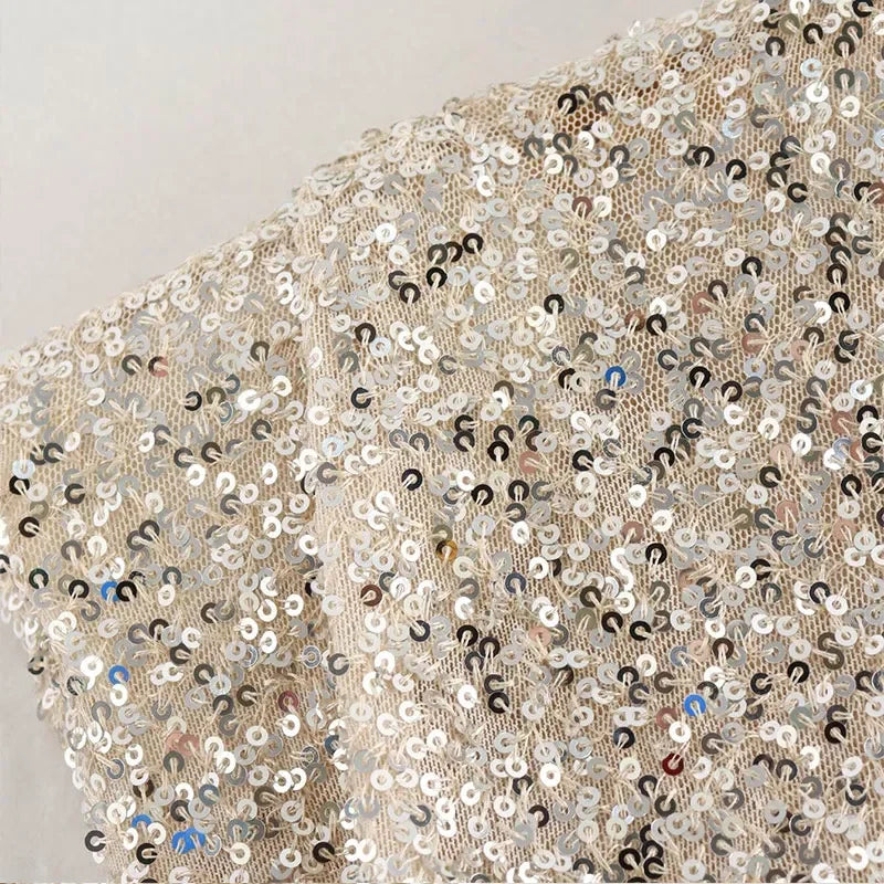 Aria - Mini robe matelassée à paillettes