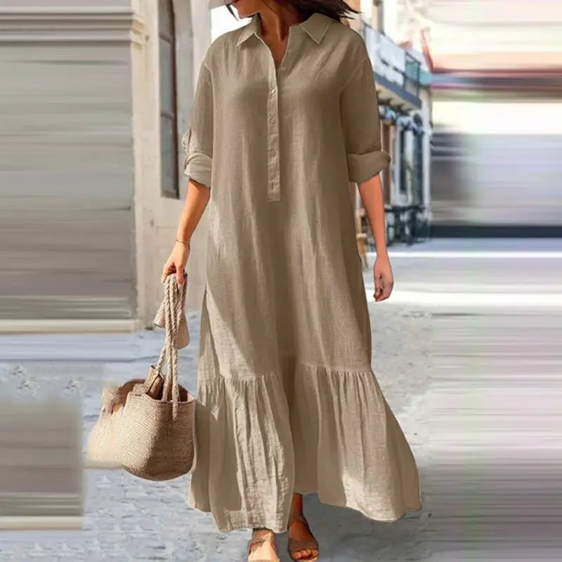 SleekSleeve™ - Rochie elegantă cu mâneci lungi