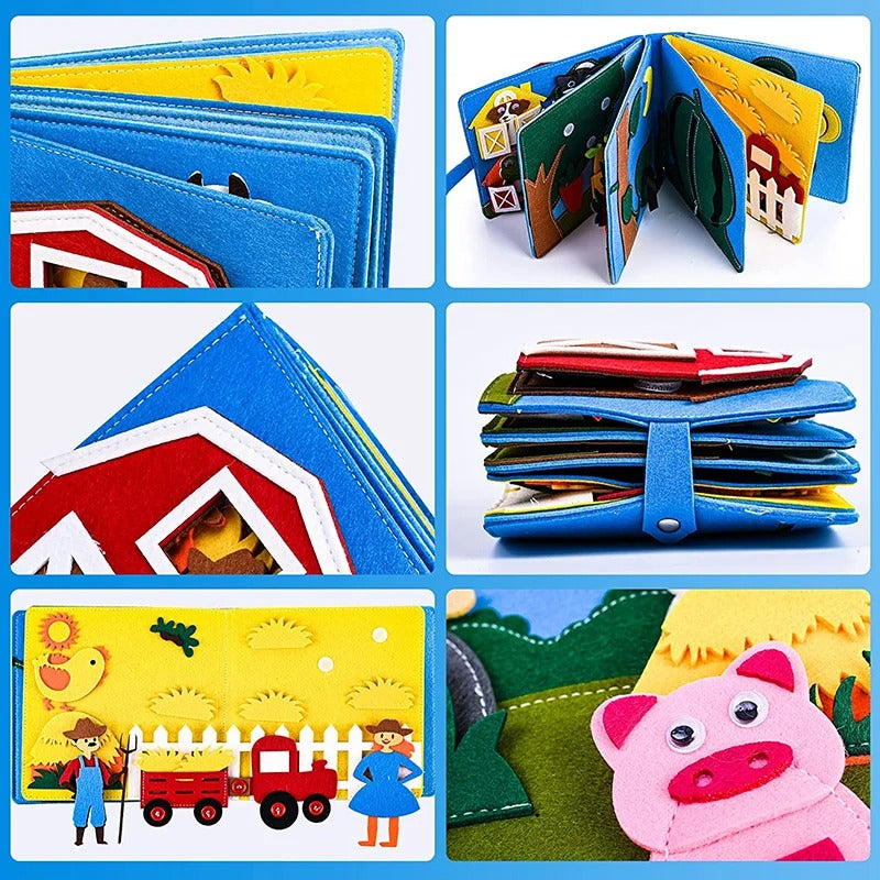 StoryBook - Montessori kniha příběhů s rozvojovými hrami
