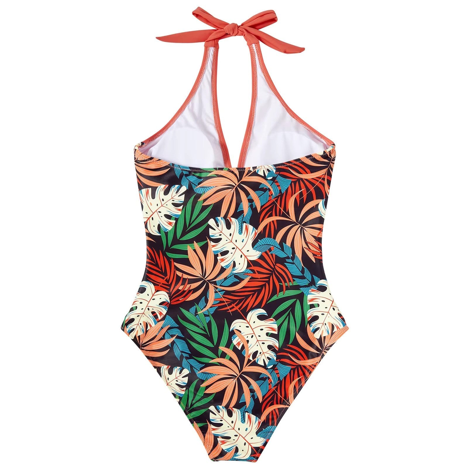 Ela – Chic one-piece swimsuit with halter neck and flattering fit