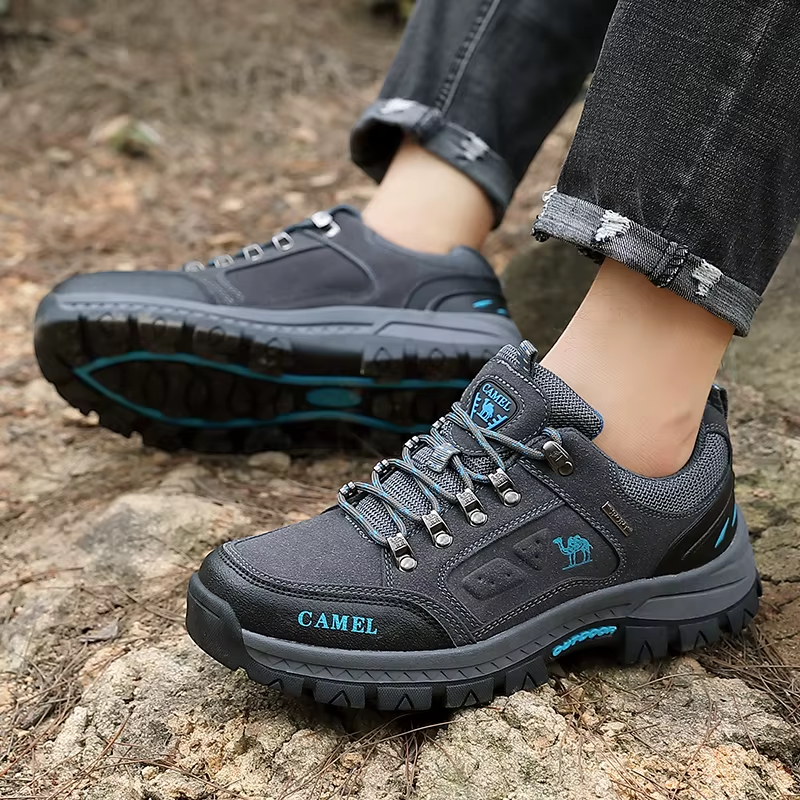 Velravia – Round-Toe Boots with Anti-Slip Grip Sole
