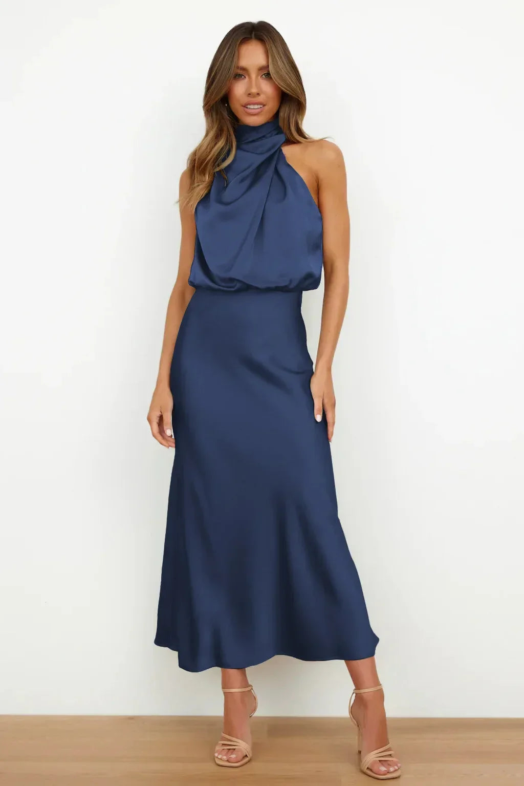 SilkElegance™ - Rochie cu umerii goi