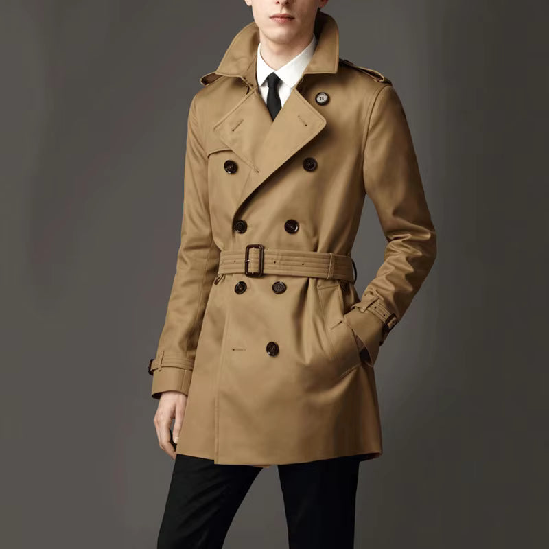 Ravelyne – Trench aderente di media lunghezza con cintura