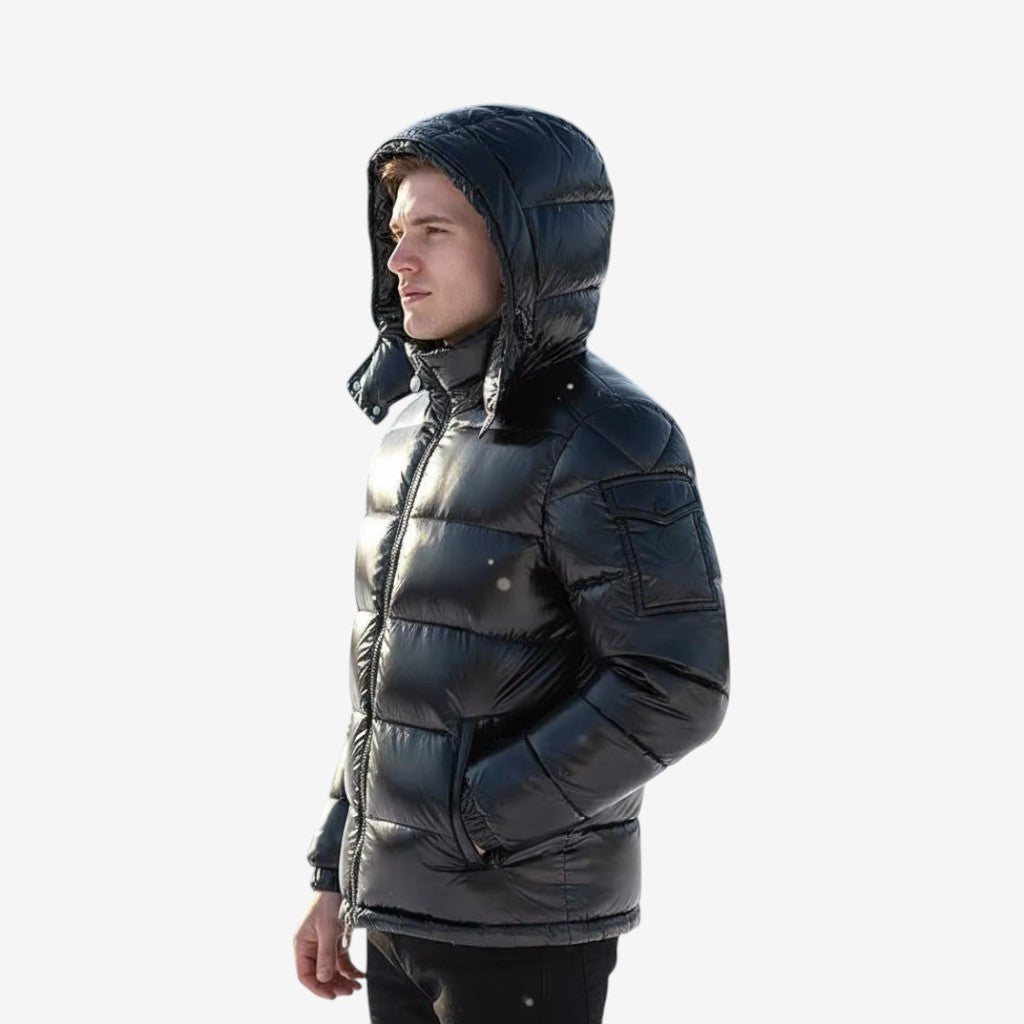 Zelvarin – Quilted Jacket with Front Zipper Closure