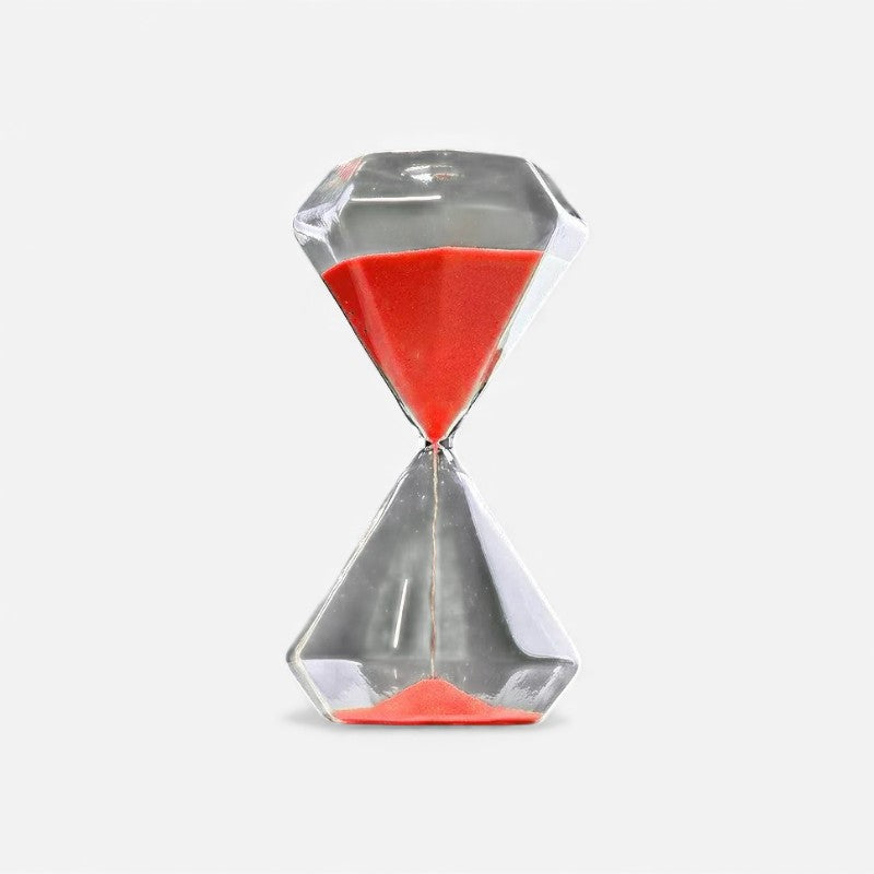 TimeGem – Clessidra Decorativa con Design Ispirato ai Diamanti e Creativo