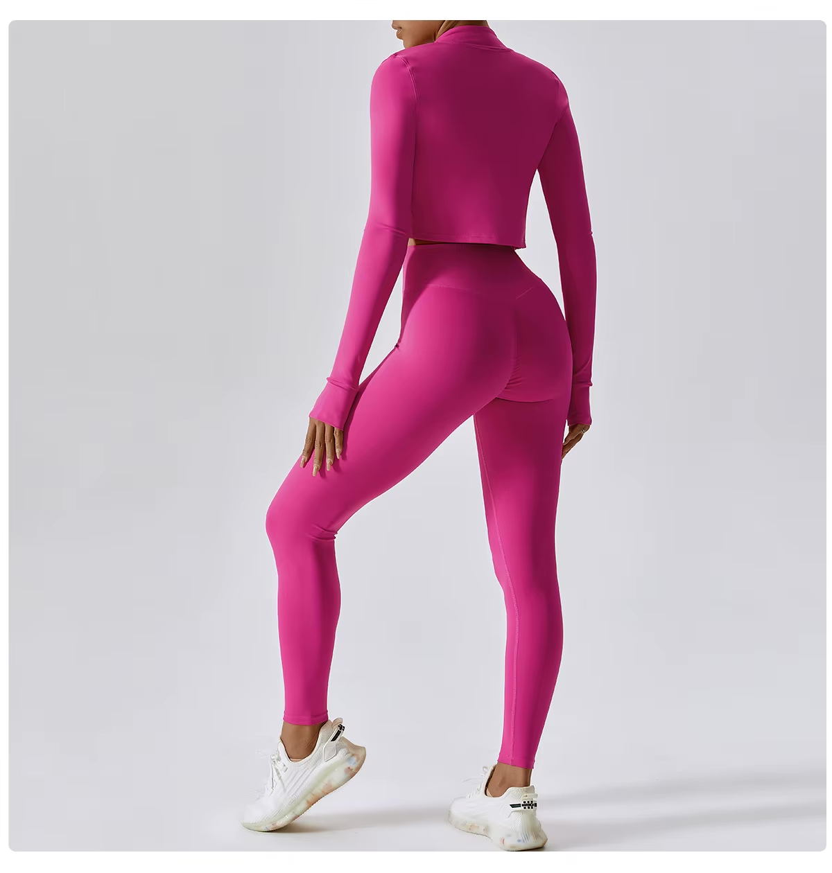 Nova – Ensemble d’entraînement trois pièces stylé avec haut zippé