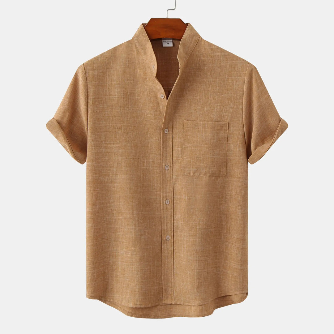 AirFlow - Chemise d'Été en Lin pour Hommes