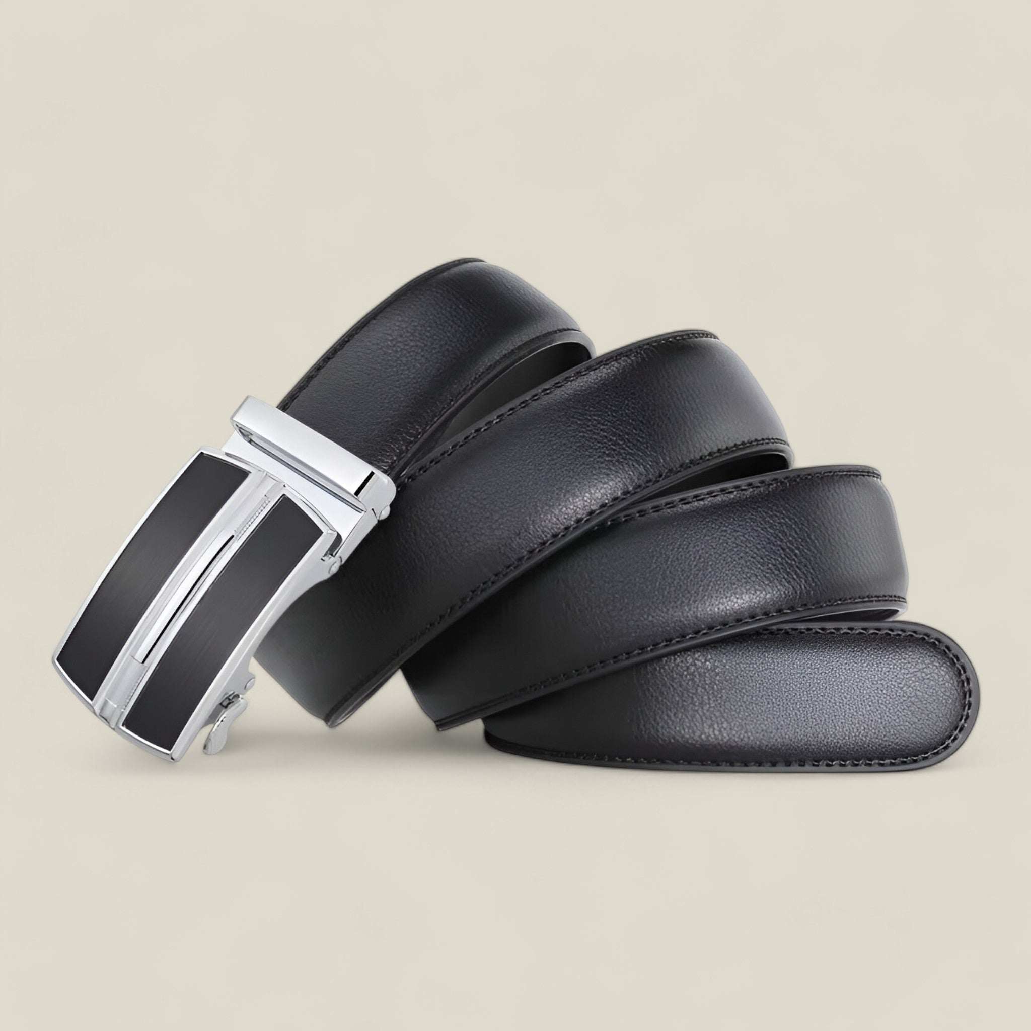 Lucas - Ceinture stylée au design intemporel avec boucle automatique épurée
