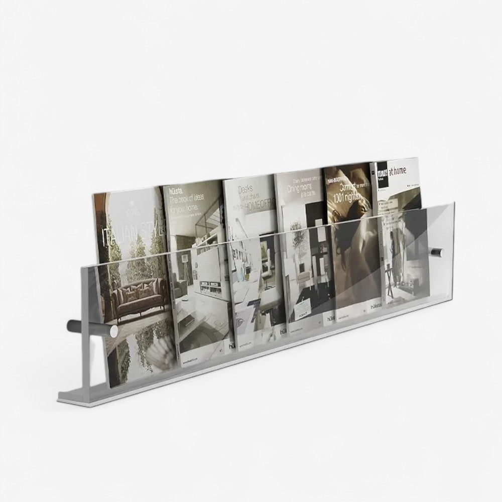 DecoRack – Raft de Cărți Montat pe Perete pentru Interioare Moderne