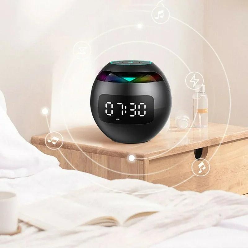 GlowSphere - Bluetooth alarm clock speaker with dynamic light and vivid sound