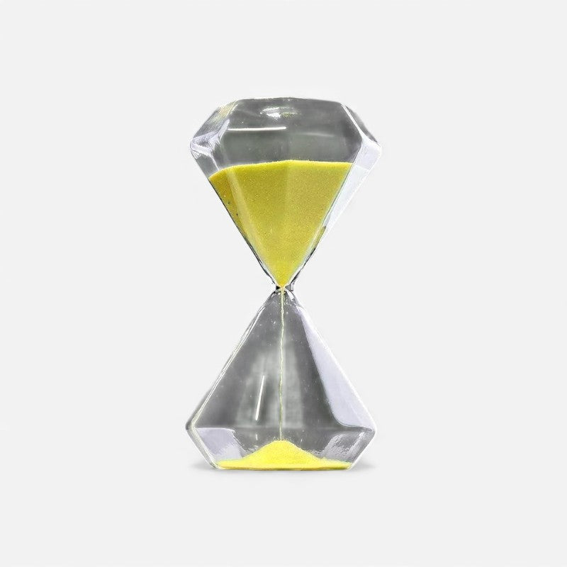 TimeGem – Clessidra Decorativa con Design Ispirato ai Diamanti e Creativo