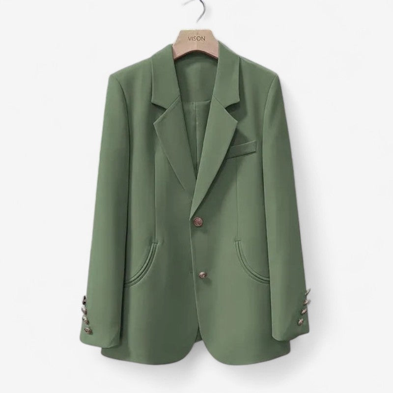 Gloria - Blazer s dlouhými rukávy, zapínáním na knoflíky a několika kapsami