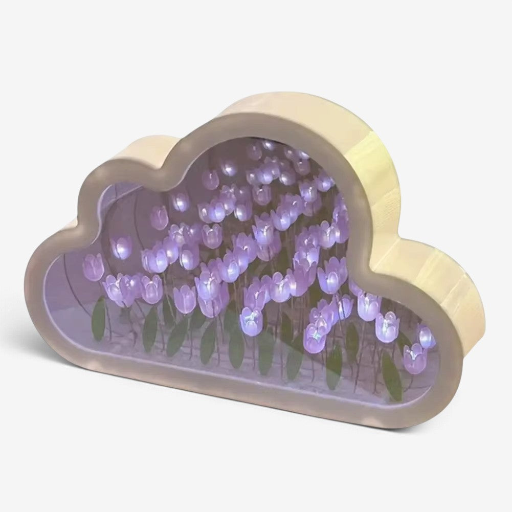TulipLume - Lampada notturna fai da te a forma di tulipano con design floreale