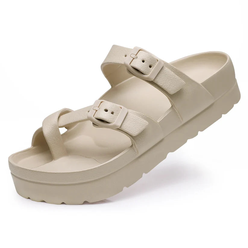 BlissStride - Sandales Douces et Confortables
