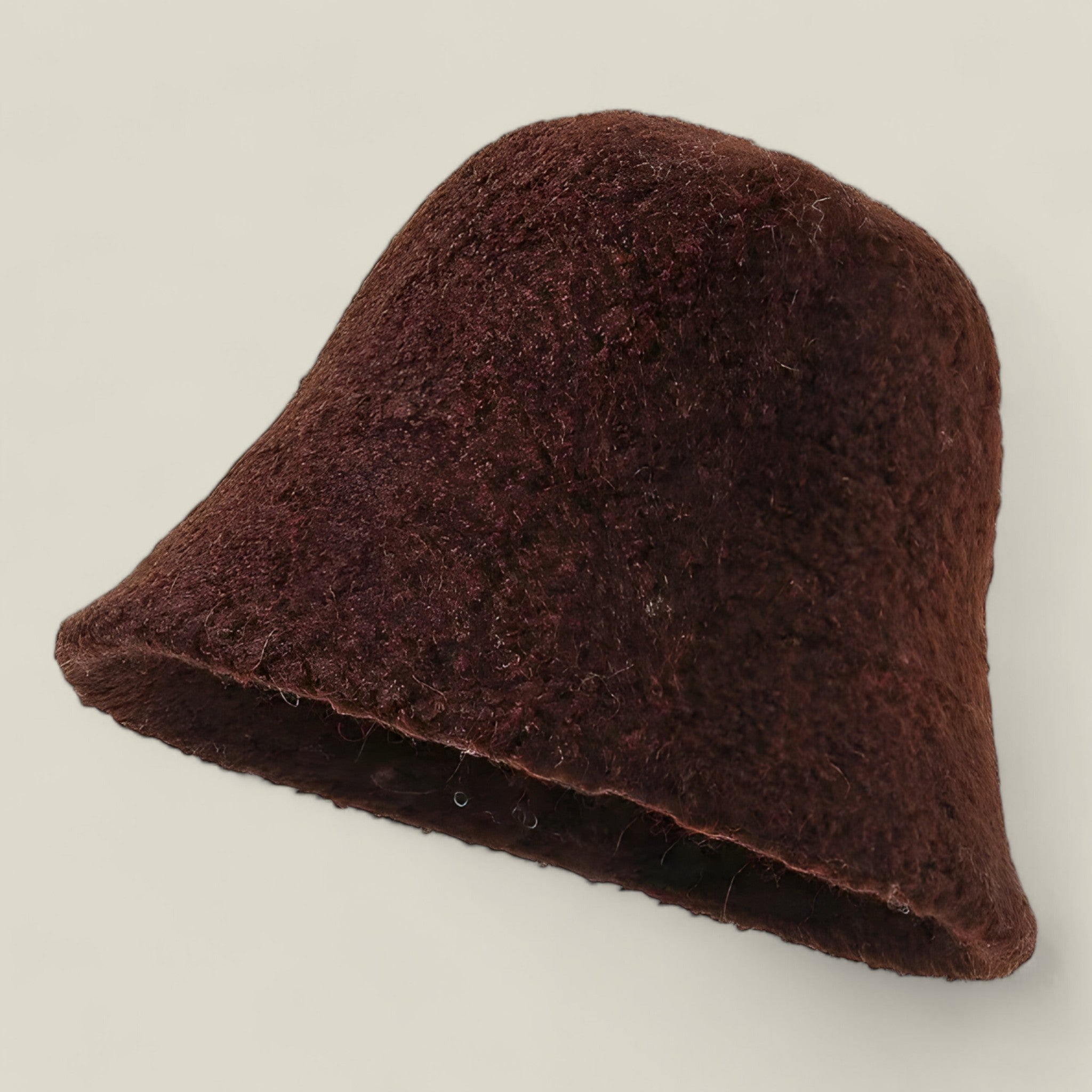 Rowan - Unisex Monochrome Wool Beanie with Adjustable Fit for Winter Warmth