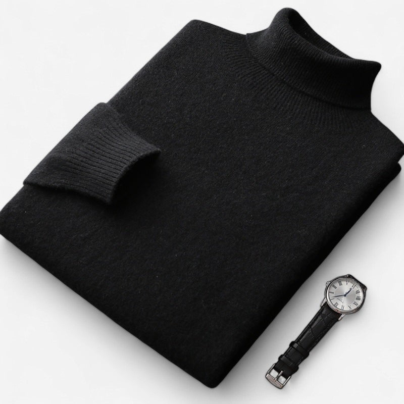Arjan – Slim fit rolákový svetr s dlouhými rukávy