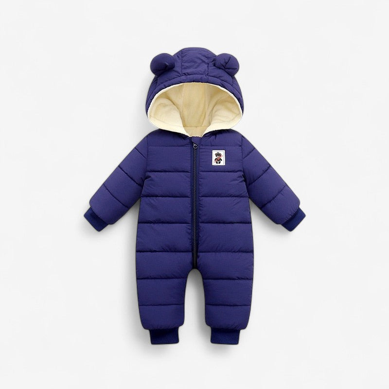 CuddleZip – Body per neonati con Cappuccio e Chiusura Lampo Frontale