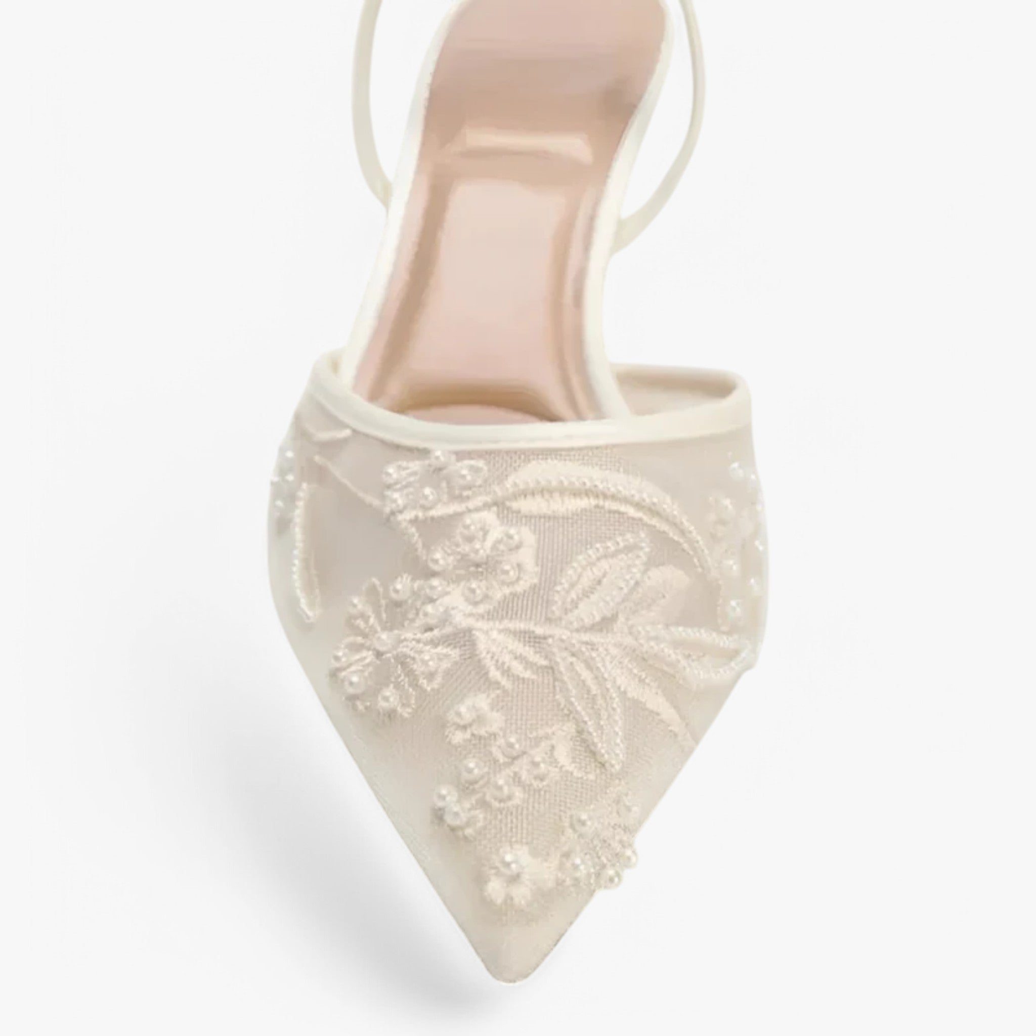 Diana – Elegante puntige hakken met bloemenborduursel en comfortabele pasvorm