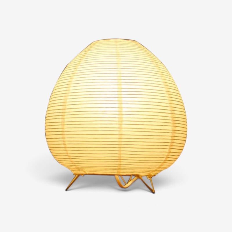 RiceGlow - Lantern Table Lamp with Rice Paper Shade