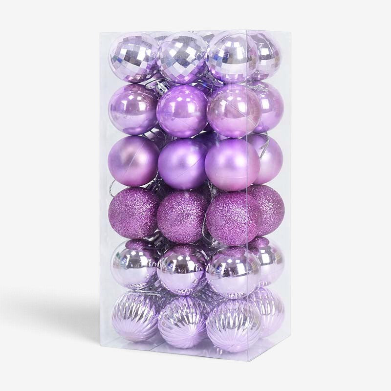 NoelBells - Bolas de Natal para árvore com estrutura em plástico